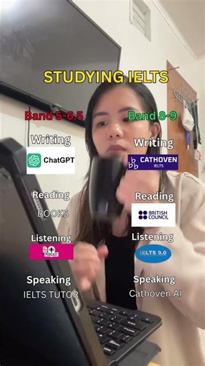 IELTS Study: Band 5 vs Band 9 Prep Methods!