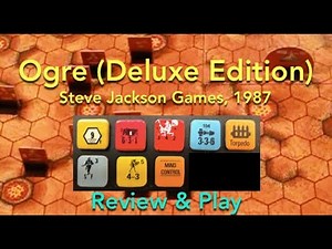 Ogre Deluxe (Steve Jackson Games) Review & How to Play