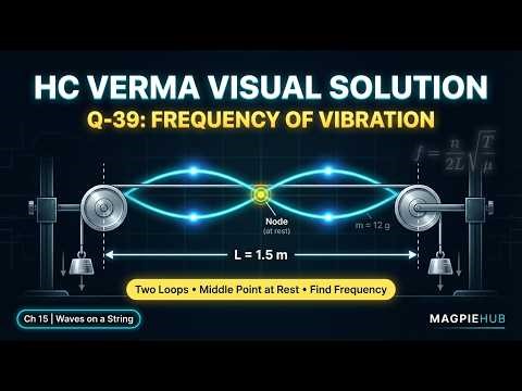 HC Verma Wave Motion Q39 Standing Waves Frequency Two Loops