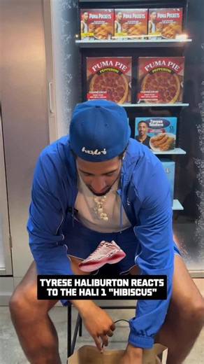 Foot Locker on Instagram: "Greatness adorned in hibiscus pink. Hali 1, @tyresehaliburton’s new signature shoe is serving luxe performance. The latest drop is coming 11/26, in-store and online at Foot Locker."