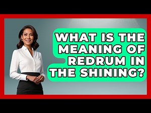 What Is The Meaning Of REDRUM In The Shining? - Famous Movies Club