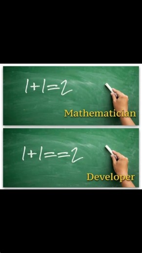 programmer vs mathematicians 🤡
