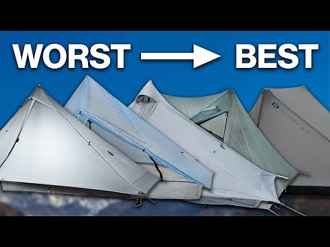 The Absolute LIGHTEST Tents You Can Buy