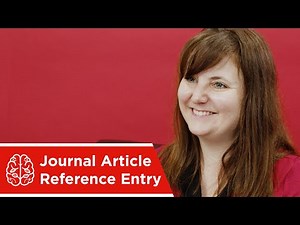 How to Create a Journal Article Reference Entry in APA Format