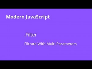 JavaScript Array Filter [شرح جافا سكريبت]