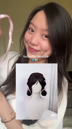 Simple Butterfly Hairstyle Tutorial for Girls