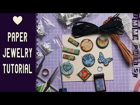 Paper Jewelry Tutorial
