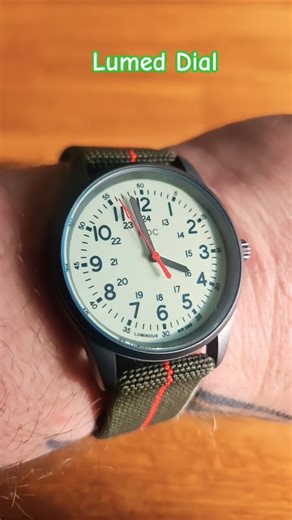 MDC-026 By Infantry 38mm lumed Dial...Love this budget Piece...
