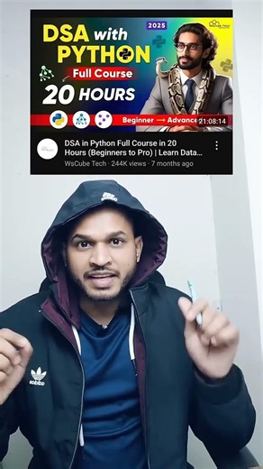 DSA with Python for FREE | The Hidden Influencers