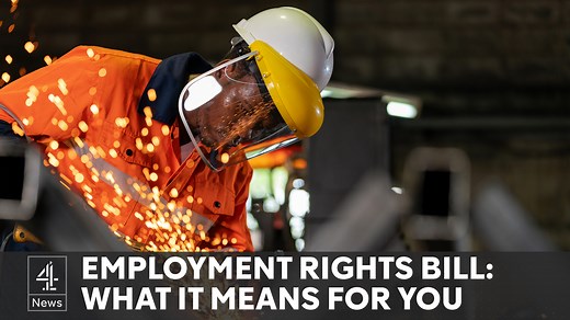 6.6K views · 18 reactions | The Government has unveiled its flagship employment rights bill - describing it as the "biggest upgrade to rights at work for a generation". The changes will bring improvements to sick pay and parental leave benefits - as well as guaranteed working hours for those on zero hours contracts if they want them. But critics have called it a chaotic rush job which leaves the big decisions till later. | Channel 4 News | Facebook
