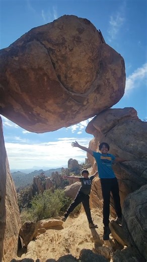 AllTrails on Instagram: "Pro-tip: AllTrails keeps you on trail while hiking– even when your kids lead the way  Did you know that on #AllTrails, you can filter for kid-friendly adventures using Collections? Download the app and discover new adventures as a family   @exploring_with_five_kids Balanced Rock via Grapevine Hills Trail #hikingwithkids #kidfriendlytrails #familyadventures"