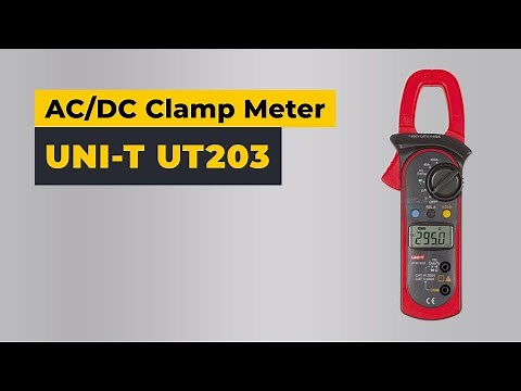 UNI-T UT203 AC/DC Clamp Meter