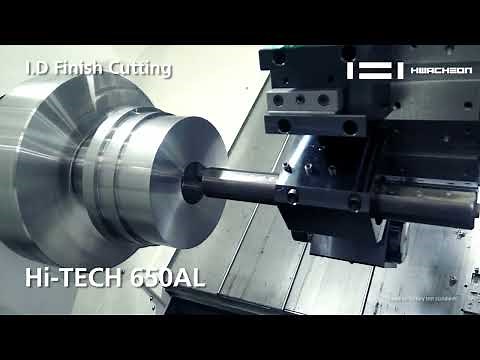 Hi-TECH 650 | Big Bore CNC Lathe | Horizontal Turning Center | Hwacheon Asia
