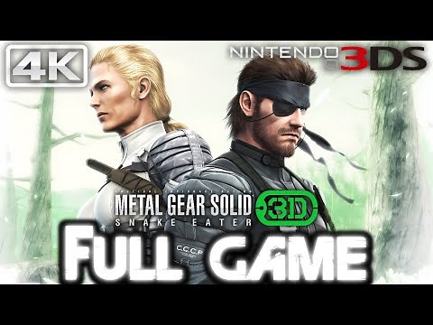 METAL GEAR SOLID: SNAKE EATER 3D Gameplay Walkthrough FULL GAME (4K 60FPS) Nintendo 3DS