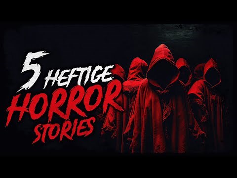 5 heftige Horror-Stories | Creepypasta german Deutsch [Horror Geschichte Hörbuch]