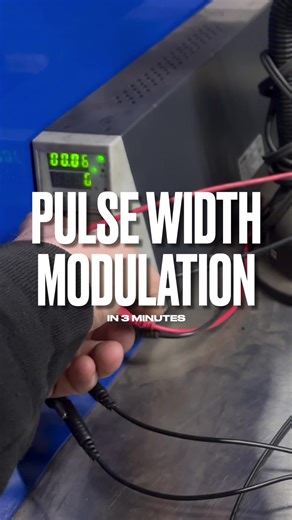 Pulse Width Modulation Explained in 3 Minutes #automotivediag #automotivediagnostics #electricaldiag #electricaldiagnostics #mechanic