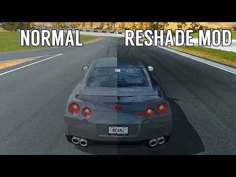 Reshade Graphics Mod Comparison - BeamNG drive