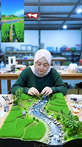 Keindahan sungai alam hijau air sungai segar🤗. . . . . #diorama #fyp #tanahsunda | Yanti Aprilia
