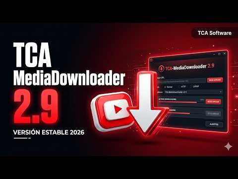 💻 TCA-MediaDownloader 2.9: 🚀 A working alternative in 2026!