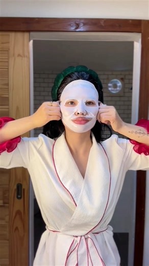 🔥❤️ Try This Face Lifting Mask for Tight Skin & Glow! New Skincare Hack 🍓😍✨#GlowingSkinTips