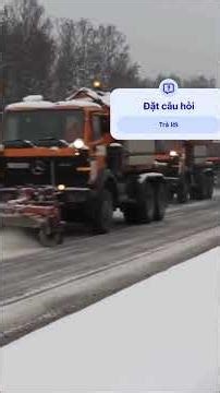 Clearing 20-Meter Snow Walls with Giant Plows #comment