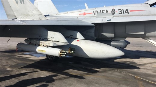USMC's Old F/A-18 Hornets To Get Drone Swatting Laser Guided Rockets
