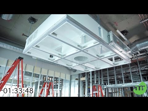 SLD AirFRAME Operating Room Ceiling System - Equipment Installation | MEDITEK