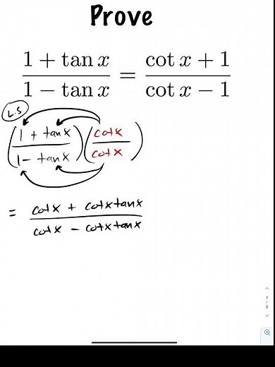 Solving Trigonometric Identity EXAMPLE | Pre-Calculus
