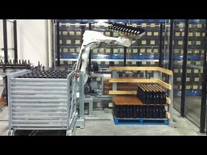 021 Robotic Wine Bottle Palletizer, by www.phsinnovate.com