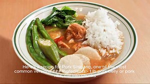 sinigang recipe