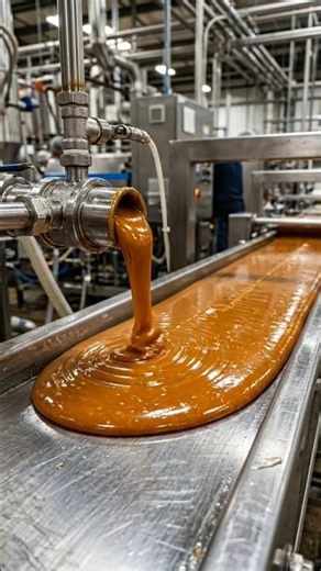 How Caramel Toffee Is Made 🍯🤤 | Satisfying Factory Process