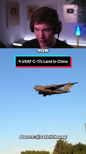 4 USAF C-17s Land in China - News