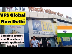 VFS Global, New Delhi Interview Process🇮🇳|Tourist Visa & Residence Permit Application Details