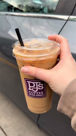 I just want… PJ’s 😌 Swing by and make it official. [coffee cravings, comfort coffee, pjs coffee, coffee obsession, daily coffee fix, trending, coffee lovers, new orleans coffee] | PJ's Coffee
