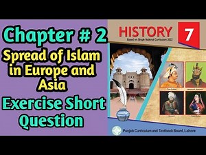 7th class History New Book 2023|Class 7th History New book Chapter 2 Exercise Question#7classhistory