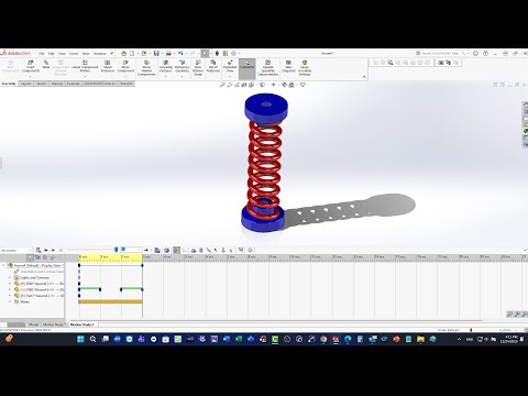 HOW TO MAKE IT WITH SOLIDWORKS | FLEXIBLE SPRING