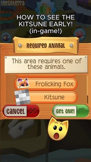 KITSUNE SNEAK PEEK! 🤯 #AnimalJam