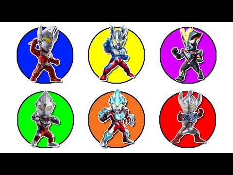 Ultraman Toys: Ultraman Taro, Ultraman Tiga, Ultraman Ginga, Ultraman Zero, Ultraman Taiga & Victory