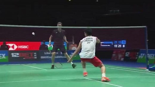 2019全英羽毛球公开赛男单决赛 桃田贤斗vs安塞龙 精彩集锦