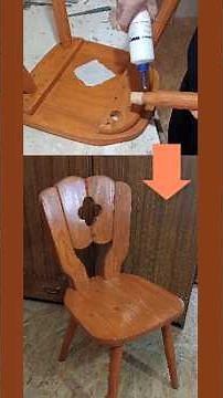 FIX Your Broken Chair Leg in MINUTES!