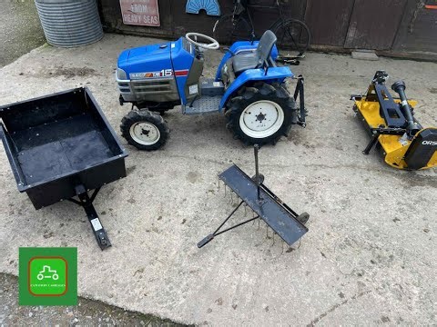 ISEKI 4X4 COMPACT TRACTOR STARTER PACKAGE SOLD BY www.catlowdycarraiges.com