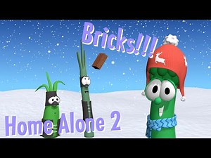 Home Alone 2: Lost In New York - Brick Scene (VeggieTales Edition) (Christmas Special)