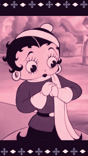 Festive Betty Boop Dance Party for the Holidays!