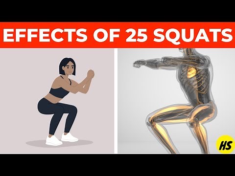 This Happens When You Do 25 Squats Twice Daily