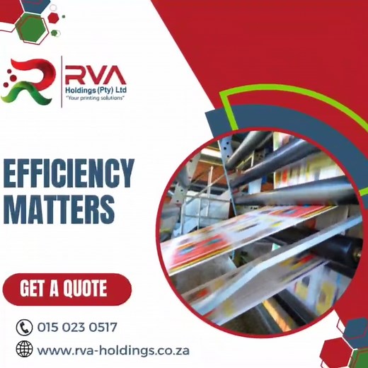 RVA Holdings is a printing company based in Polokwane. They offer services such as: 3D Signs, PPE, Embroidery, Sublimation Printing, CNC Router Services, Vehicle Branding & Wraps, Billboard & Large Format Printing, Designer Gates & Custom Metalwork. For more info: ☎️ 015 023 0517 (Calls) ☎️ 081 494 6995 / 068 241 0873 📧 info@rvaholdings.co.za Website: www.rva-holdings.co.za 📍No 44 Lood Street, Ladanna Polokwane, Limpopo, 0699 | Entrepreneur Times