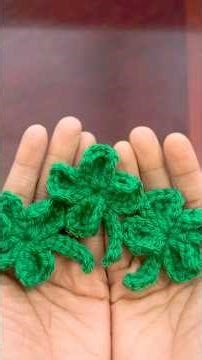 Clover Crochet Pattern | Easy/Quick | Beginner/ Decor | Sara’s Innovations #crochet #diy #viral