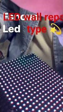 #machine #art LED wall repair All type. 💫 #ledwallart