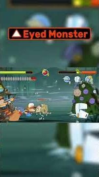SWAMP ATTACK BOSS 6 - Eyed Monster!! #swampattack #bossfight #mobilegaming