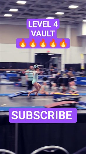 🏆 Level 4 vault, my best score and a total confidence builder! #fypシ゚viral #shorts #gymnast