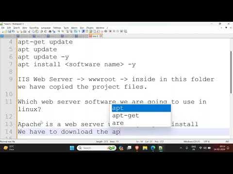 Session 14: Static Web Application deployment in Linux Server with Apache Web Server